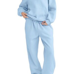 Light Blue Women's Sweatpants